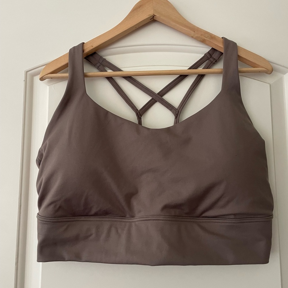 Brown Sports Bra